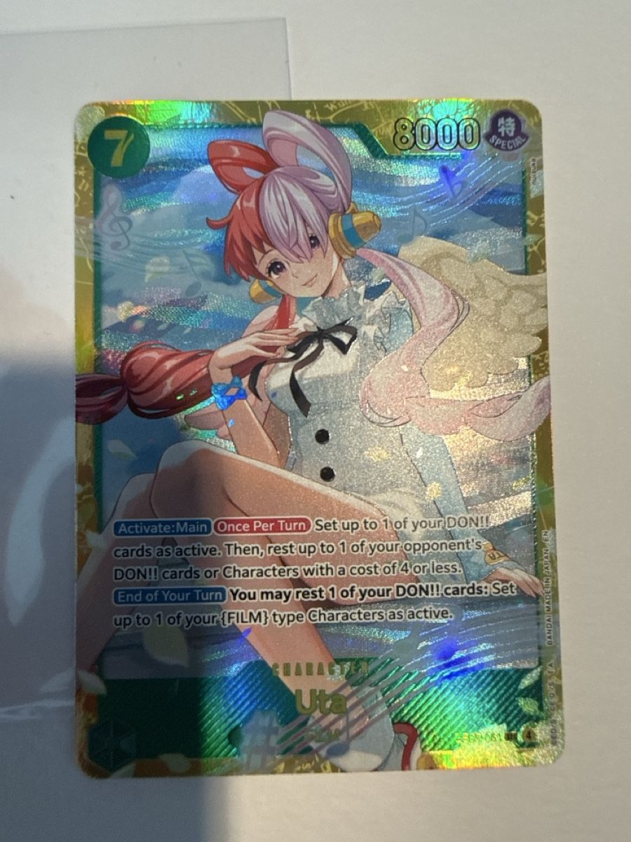 Bandai Carte collezionabili: One Piece TCG EB03-061 Uta – Nuovo (secondo la descrizione) da Dübendorf venduto da godpack