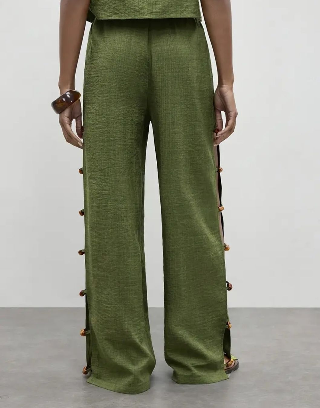 Hosen: Freizeithose olive, XL – Neu (gemäss Beschreibung) aus Enggistein von Manuki_engg 1
