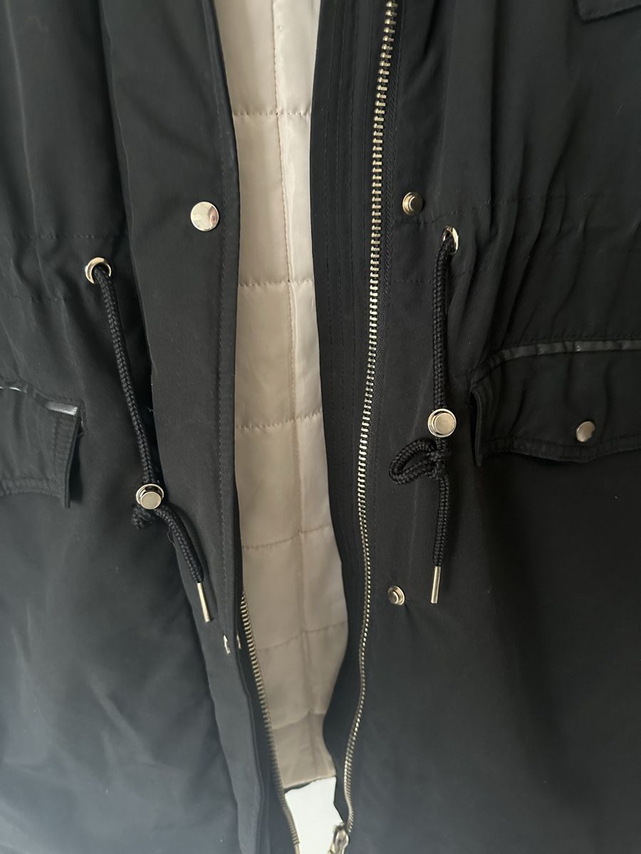 Giacche: Schwarze Winterjacke mit Teddyfutter, Grösse L - Neuwertig! – Usato da Merenschwand venduto da R-R-R 3