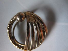 Vintage Clip Brosche 1960er Jahre