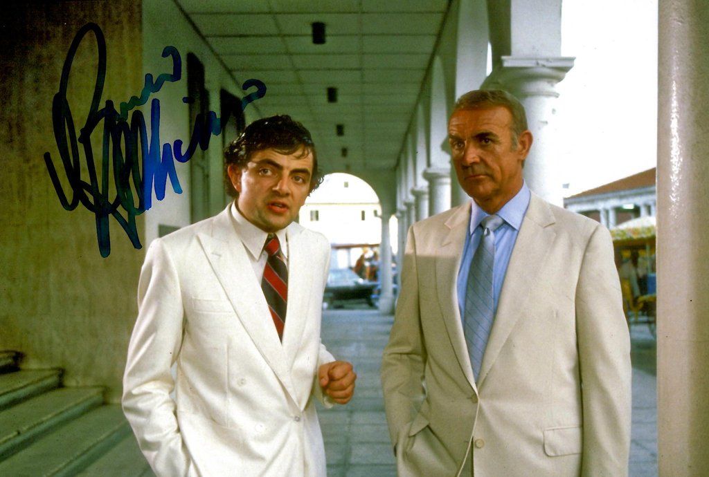 Autografi: NEVER SAY NEVER AGAIN Rowan ATKINSON / TOP AUTOGRAMM – Usato da Egg b. Zürich venduto da bunny-dieter
