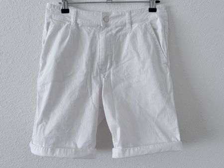     Timberland Jungen-Shorts Gr. 162 / 14, weiss, Top Zustan