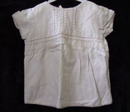 ca Gr 104 110 Tunika Vintage Look ACHSEL einfach 33cm L40cm