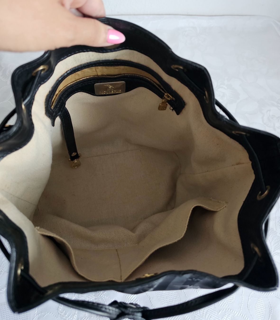 Maison Mollerus Borse da donna: ***Masion Mollerus ***Orig. Beuteltasche Leder – Usato da Bronschhofen venduto da Xena37 8