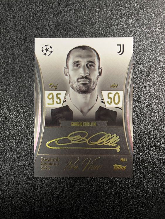 Topps Match Attax 2025/26 Giorgio Chiellini Signature Style (Neu ...