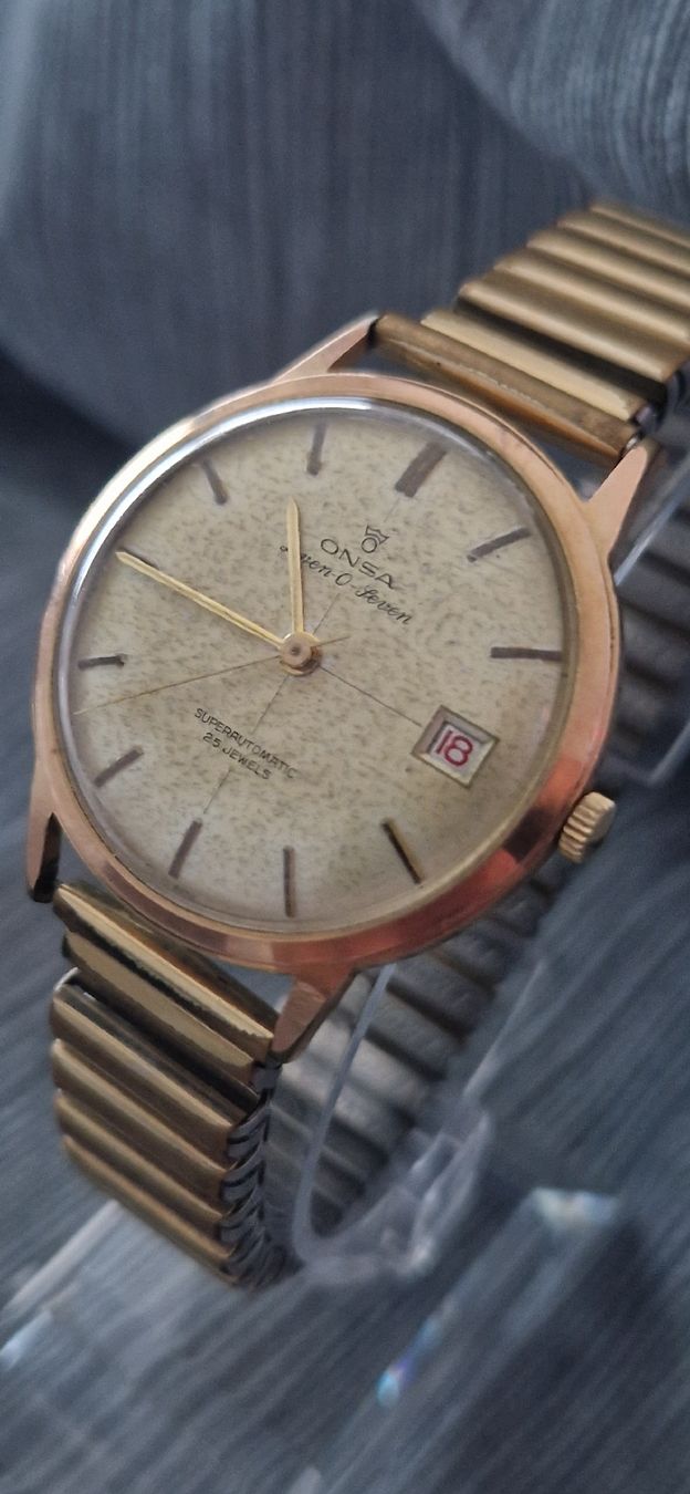 Orologi: Onsa  Seven - O - Seven Superautomatic Herrenuhr  – Usato da Reiden venduto da Flohmarkt-77 6
