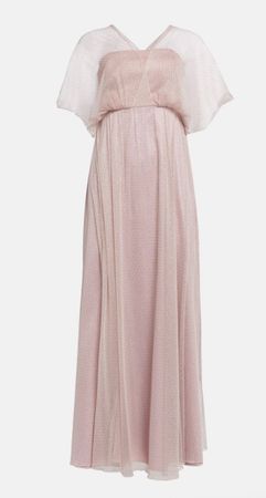 new Swing Abendkleid rosa mit Cape - Swing dress with cape