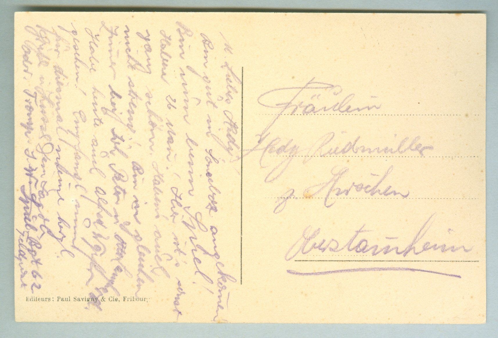 Cartoline postali: 1910/20 Schweiz AK Kt BE – Usato da Zürich venduto da yago-rot 1