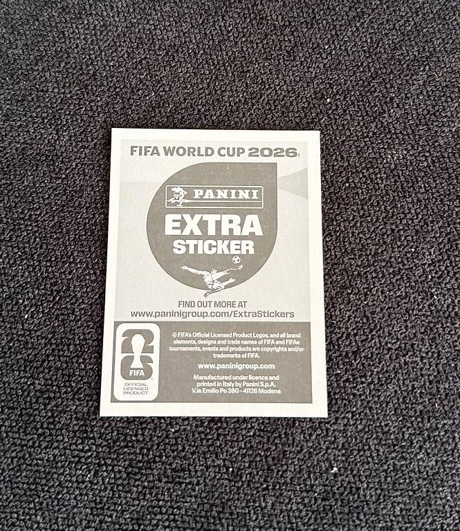 Panini Carte collezionabili: Panini Florian Wirtz Extra Sticker 2026 – Nuovo (secondo la descrizione) da Liestal venduto da arl_6tv7 1