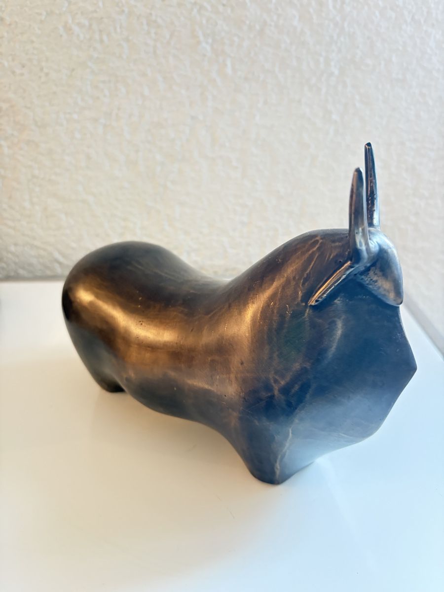 Sculture & Statue: Bronzeskulptur,  prächtiger Stier – Nuovo (secondo la descrizione) da Zürich venduto da eileenchen1 1