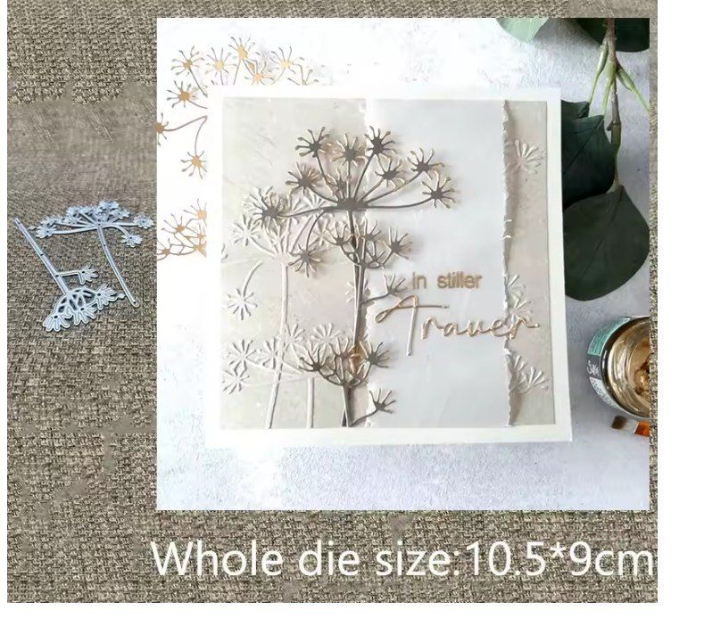 Sciablone: Neues Stanzschablonenset Blumen – Nuovo e nell'imballaggio originale da Effretikon venduto da wenuss 2