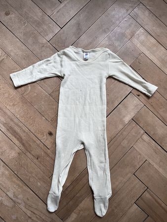 Engel Wolle/Seide Baby Body Strampler