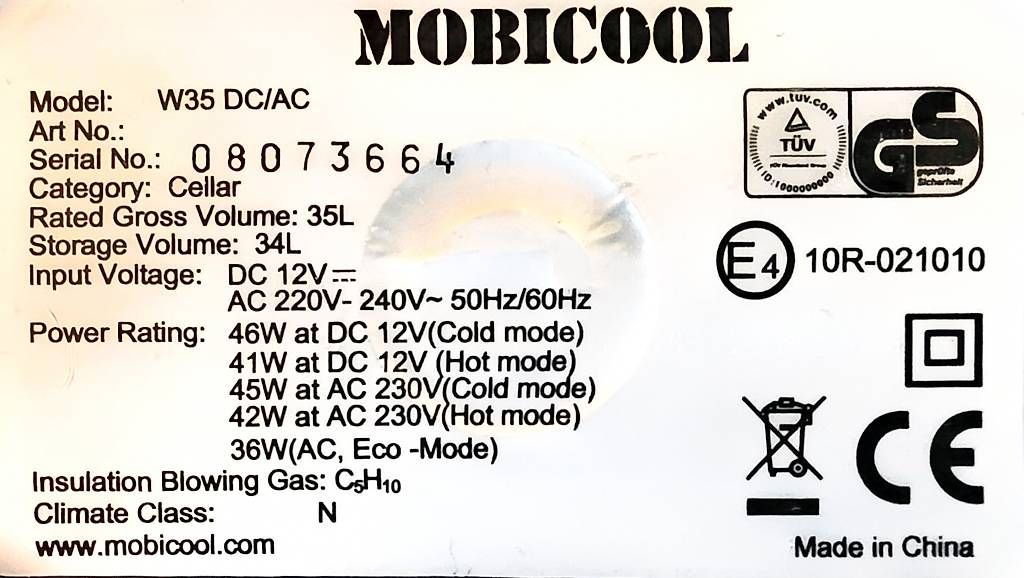 Frigoriferi & Refrigeratori: Mobicool Kühlbox 34l  – Usato da Kirchlindach venduto da CloodHouzi 2