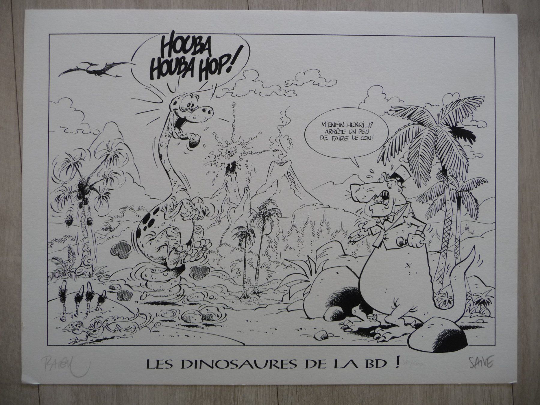 Fumetti: Sérigraphie Batem / Saive - Tirage limité - Num & Signé – Usato da Bussigny venduto da Zabeth1030