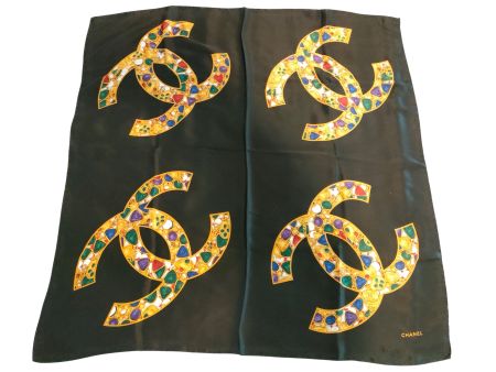 Chanel Schal / Tuch aus Seide