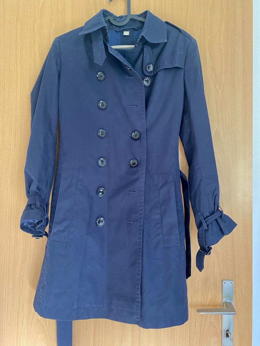 Burberry Mäntel: Burberry Brit Navy Blue Trenchcoat S – Gebraucht aus Allenwinden von 8eva8 1