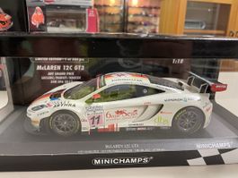 McLaren 12C GT3 Minichamps 1:18 Sammlerstück! Art Grand Prix