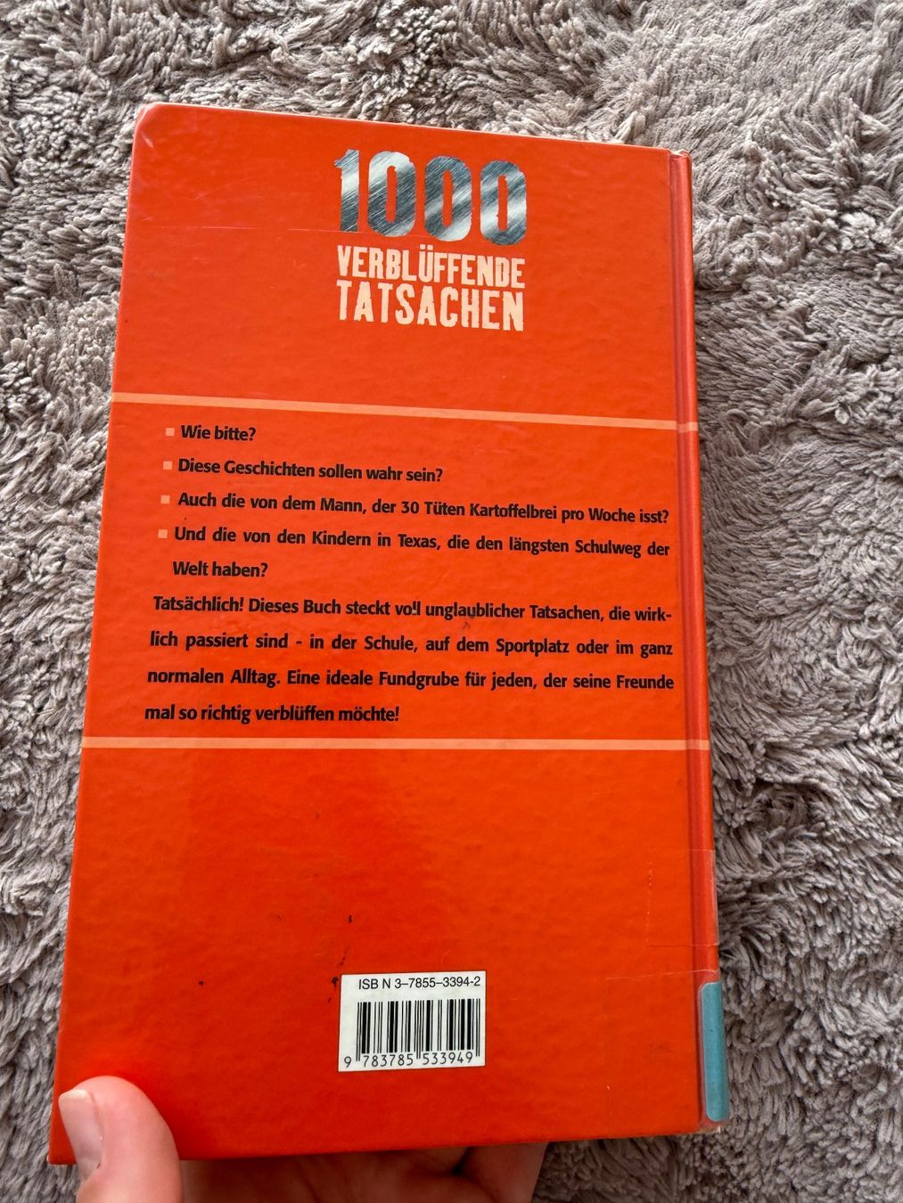 Libri: 1000 verblüffende Tatsachen - – Usato da Riehen venduto da edu_92w7 3