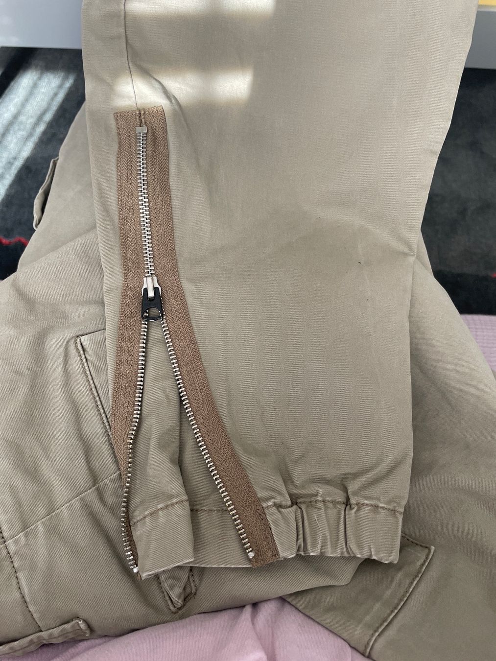 Replay Pantaloni: Pantaloni Replay Beige Uomo – Usato da Bellinzona venduto da remarema 7