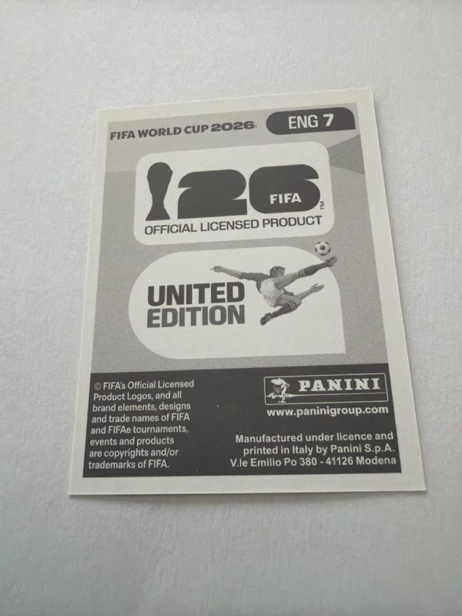 Panini Carte collezionabili: FIFA WM 2026 Reece James ENG 7 – Nuovo (secondo la descrizione) da Uster venduto da oranger_pulli 1
