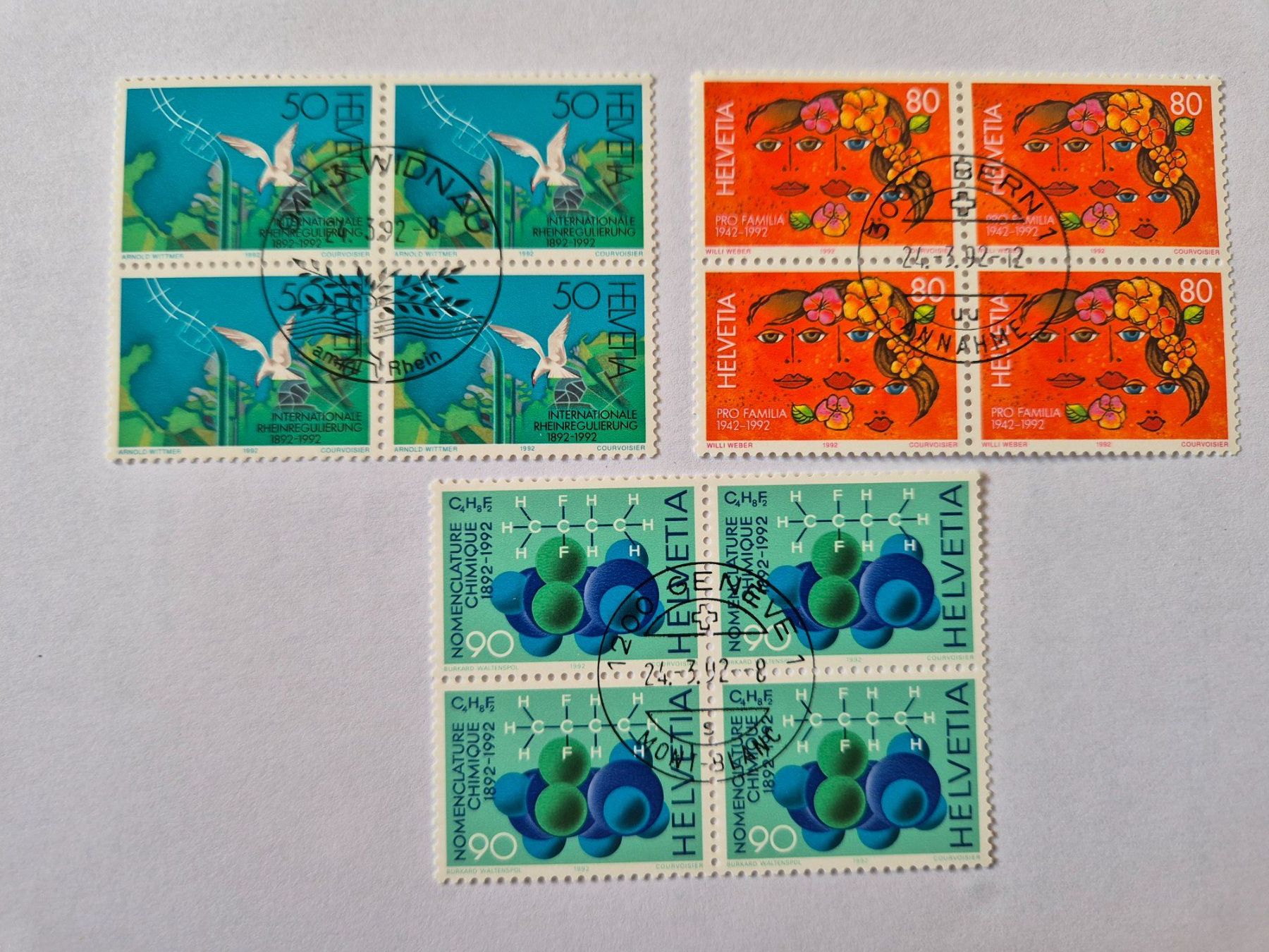 Alle Briefmarken: Briefmarkenblock 1992 – Gebraucht aus Vella von Platetg13