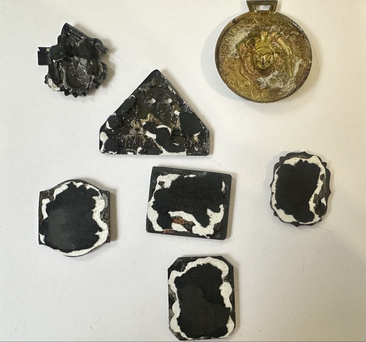 Basler Placchette & Badge: Fasnacht Basel Sammlung 1911 bis 1914 – Usato da Basel venduto da fasnachtsoutlet1965 1
