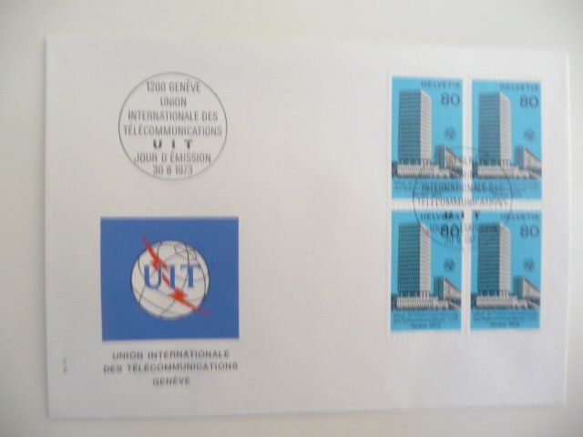 Alle Briefmarken: UNO Genf  OMM + UIT – Gebraucht aus Kloten von zimboida 3
