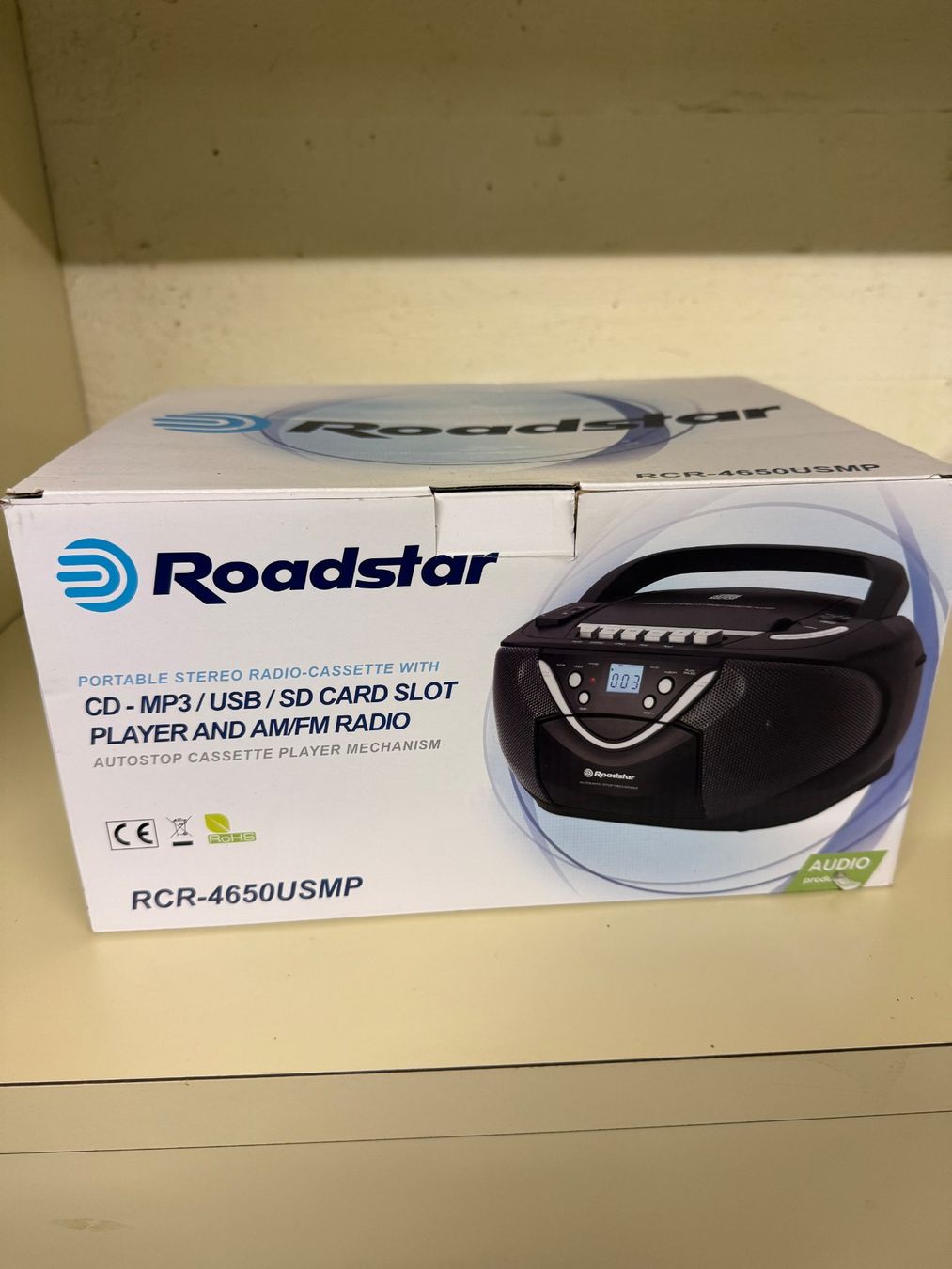 Roadstar Lettore multimediale portatile: Roadstar CD Kassette USB SD MP3 Radio – Usato da Schlieren venduto da Stadtammannamt_8952