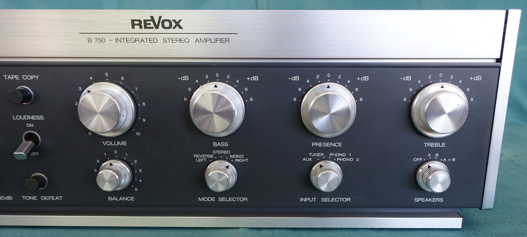 Revox Amplificatori: Revox B 750 MK I Verstärker – Difettoso da Lohn-Ammannsegg venduto da Vizechef 2