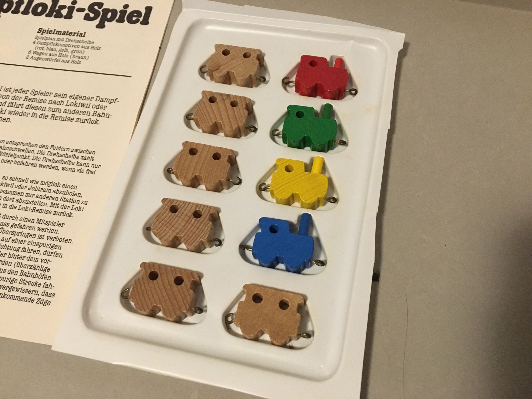 Giochi: Dampfloki-Spiel - SILVA - 1989 – Usato da Andwil SG venduto da Rainboli 4
