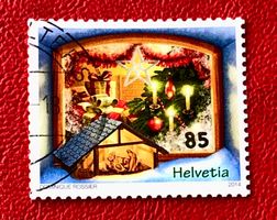 Nr.1526 Krippe  GESTEMPELT 2014  ﻿  