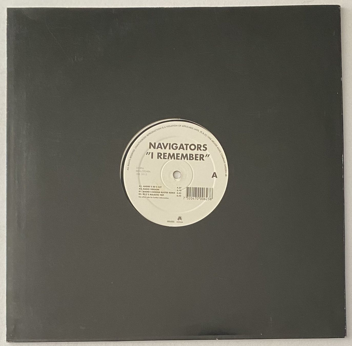 Dischi in vinile: Navigators, I Remember (House, Pop Rap) – Usato da Flums venduto da Empe1