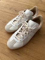 Adidas 42 Herren Sneaker weiss Leder Wildleder
