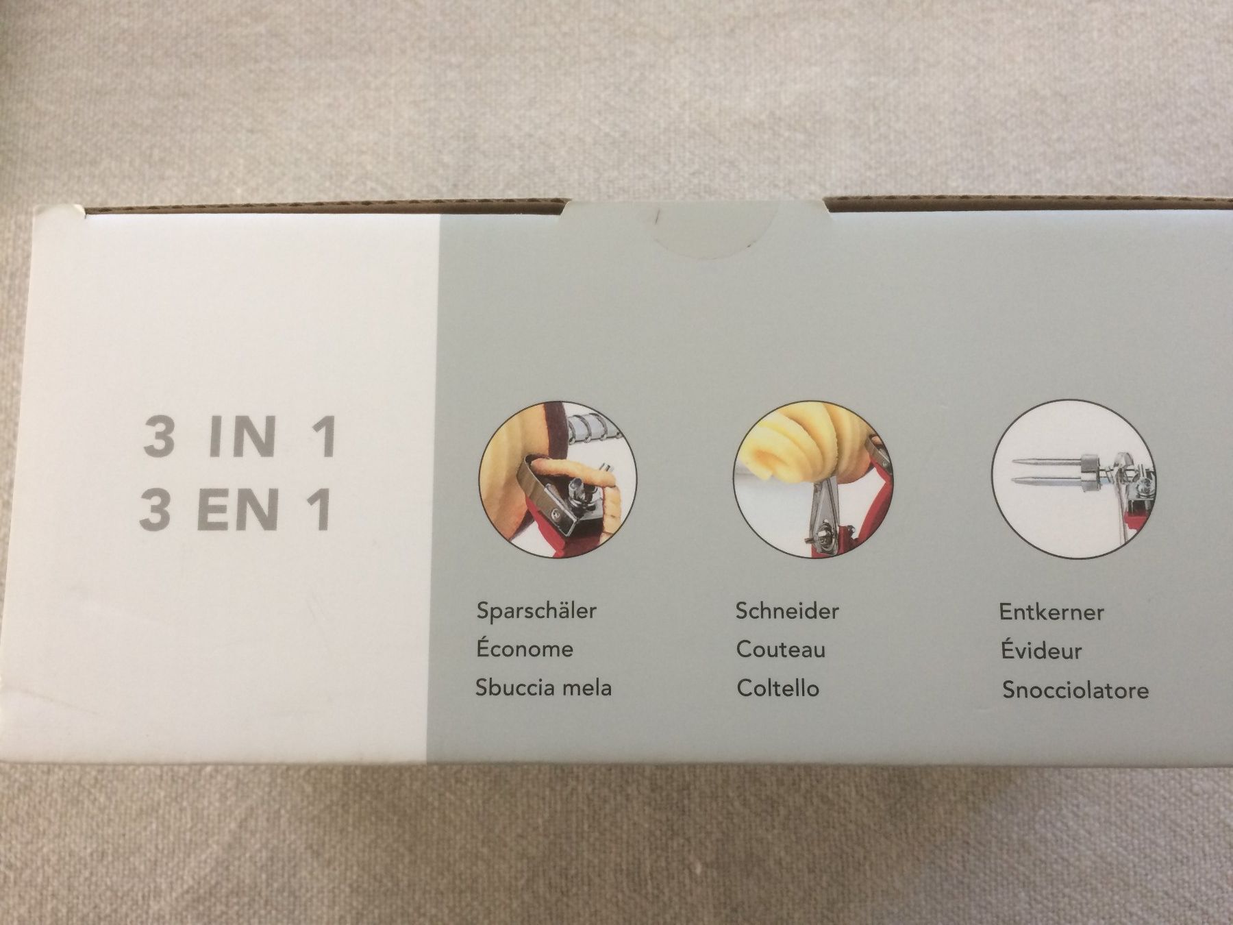 Migros Küchengeräte: Apfelschäler - éplucheur de pommes - Migros Kitchen & Co – Gebraucht aus Fribourg von wer_6mn7 2