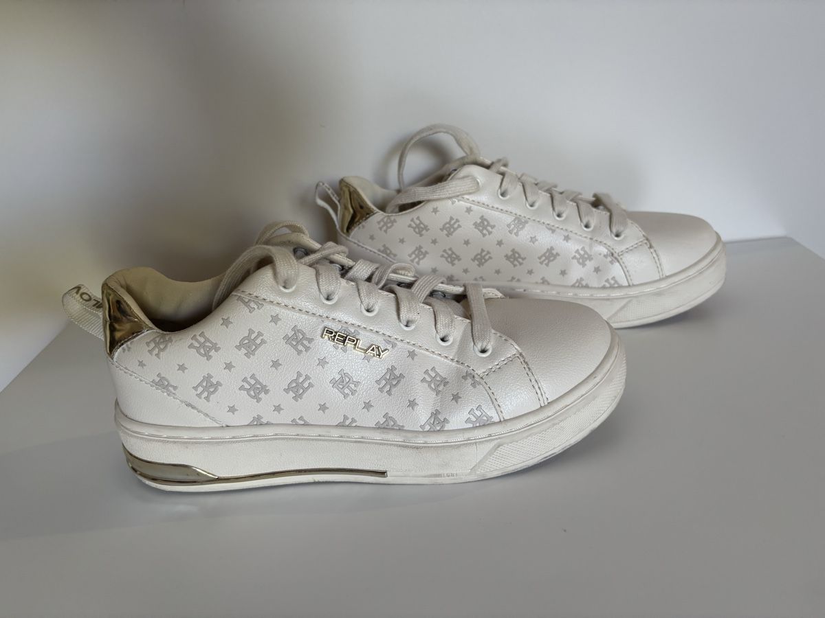Replay Schuhe für Mädchen: Baskets REPLAY blanc pointure 35 – Neu (gemäss Beschreibung) aus Bernex von mar_82vn