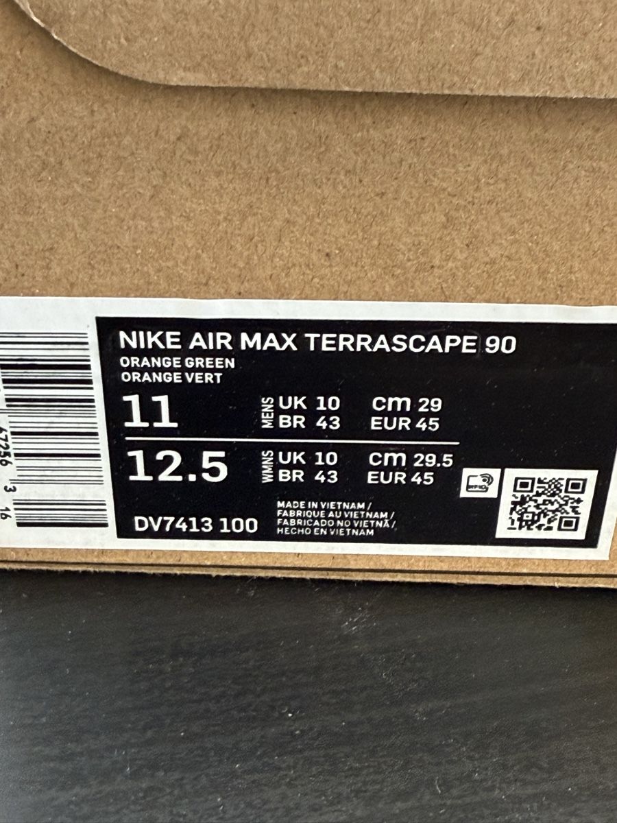 Nike Scarpe da uomo: NIKE AIR MAX TERRASCAPE 90 size 45 new – Nuovo e nell'imballaggio originale da Wallbach venduto da Nenex 6