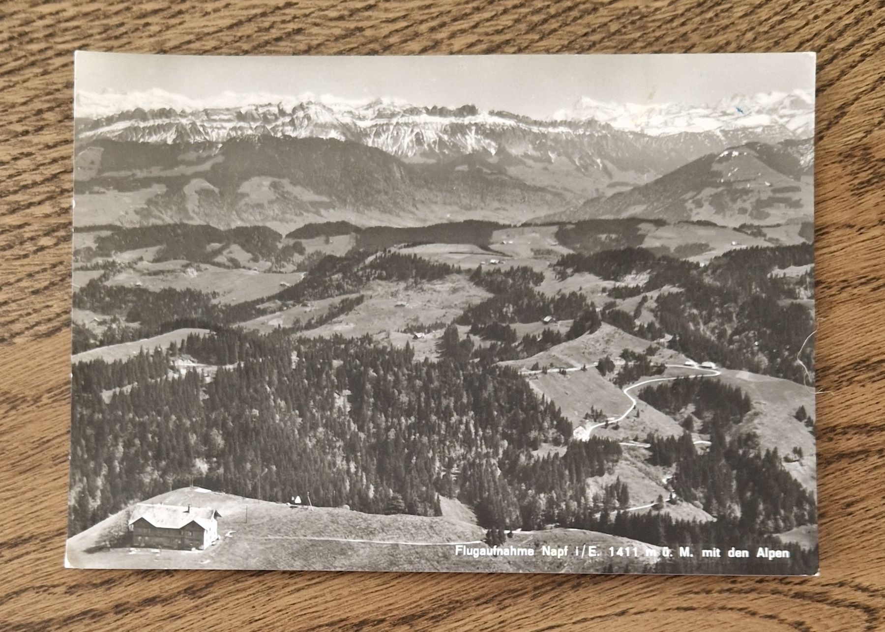 Cartoline postali: Flugaufnahme Napf 1969 – Usato da Ebikon venduto da Donar50