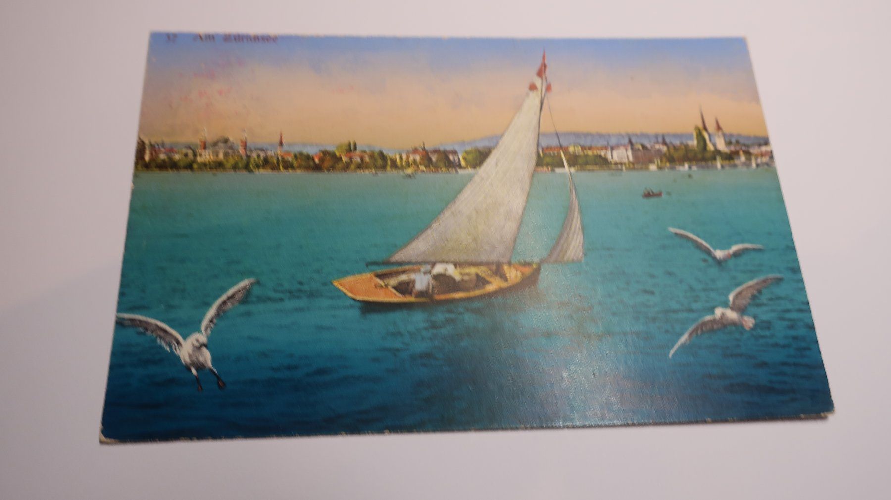 Cartoline postali: Am Zurichsee N°37  1913 – Usato da Cormoret venduto da Pascalll2001 1