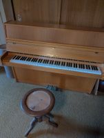 Fazer upright piano helles Holz