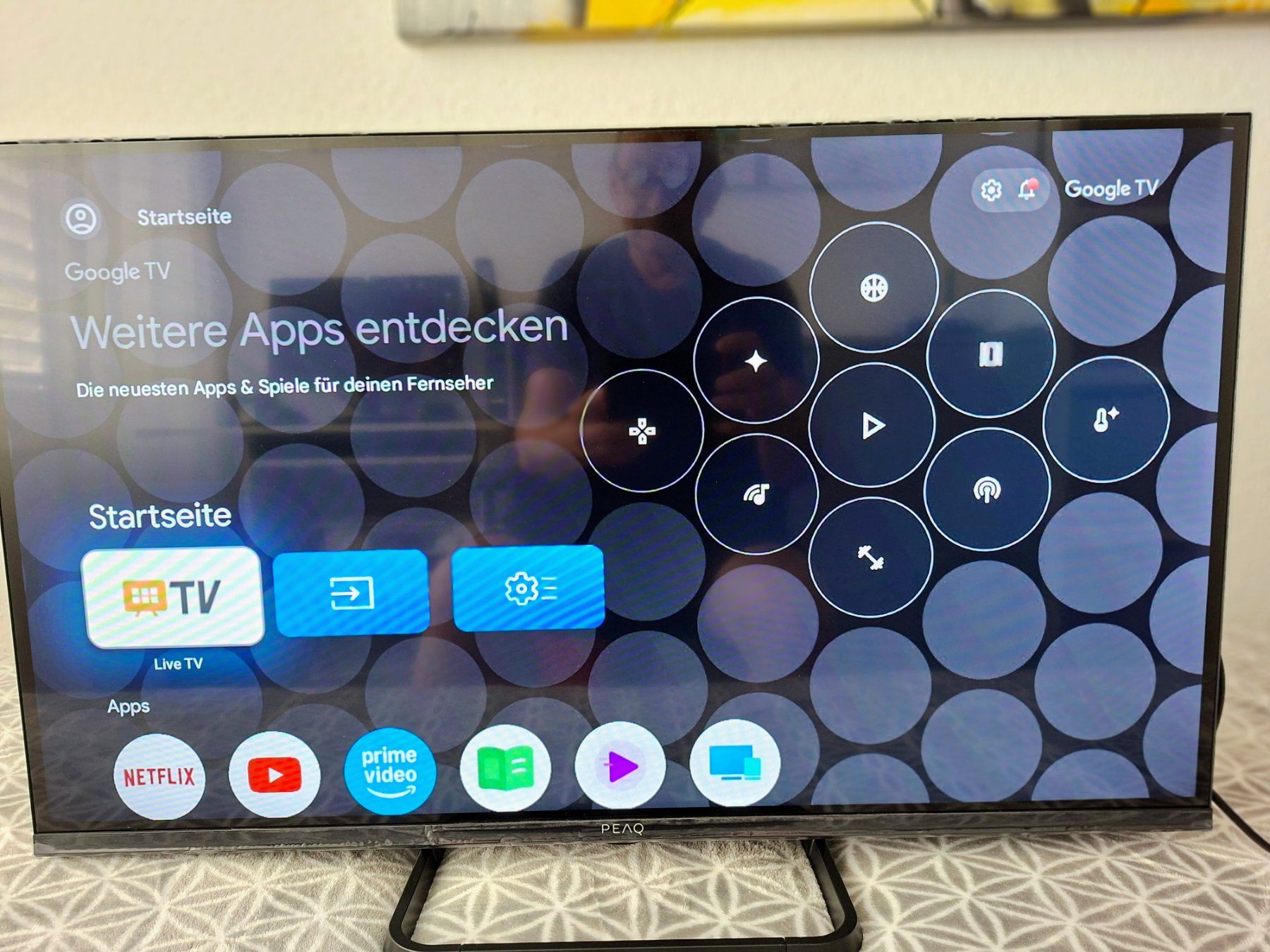 Televisori: PEAQ Smart TV 32 Zoll LED – Nuovo (secondo la descrizione) da Widnau venduto da WalterL0102