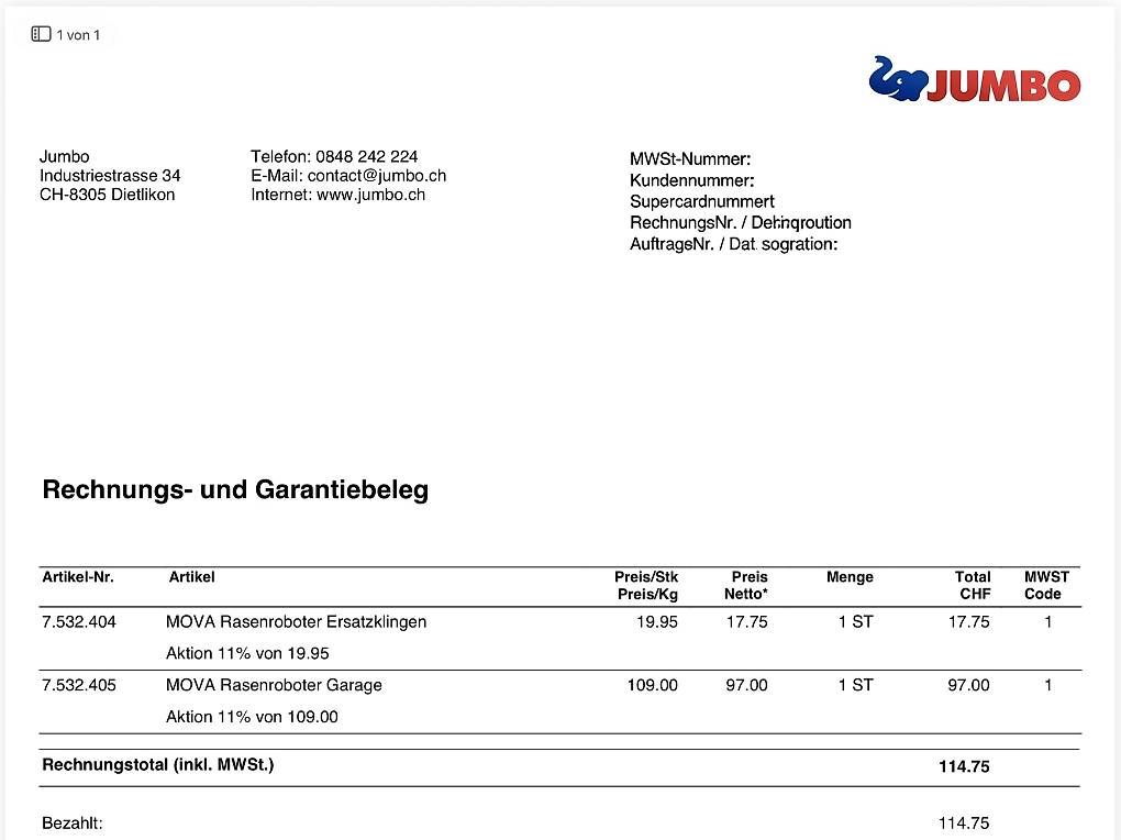 Tagliaerba: Mova Mähroboter Garage – Usato da Schmitten FR venduto da Chili58 2