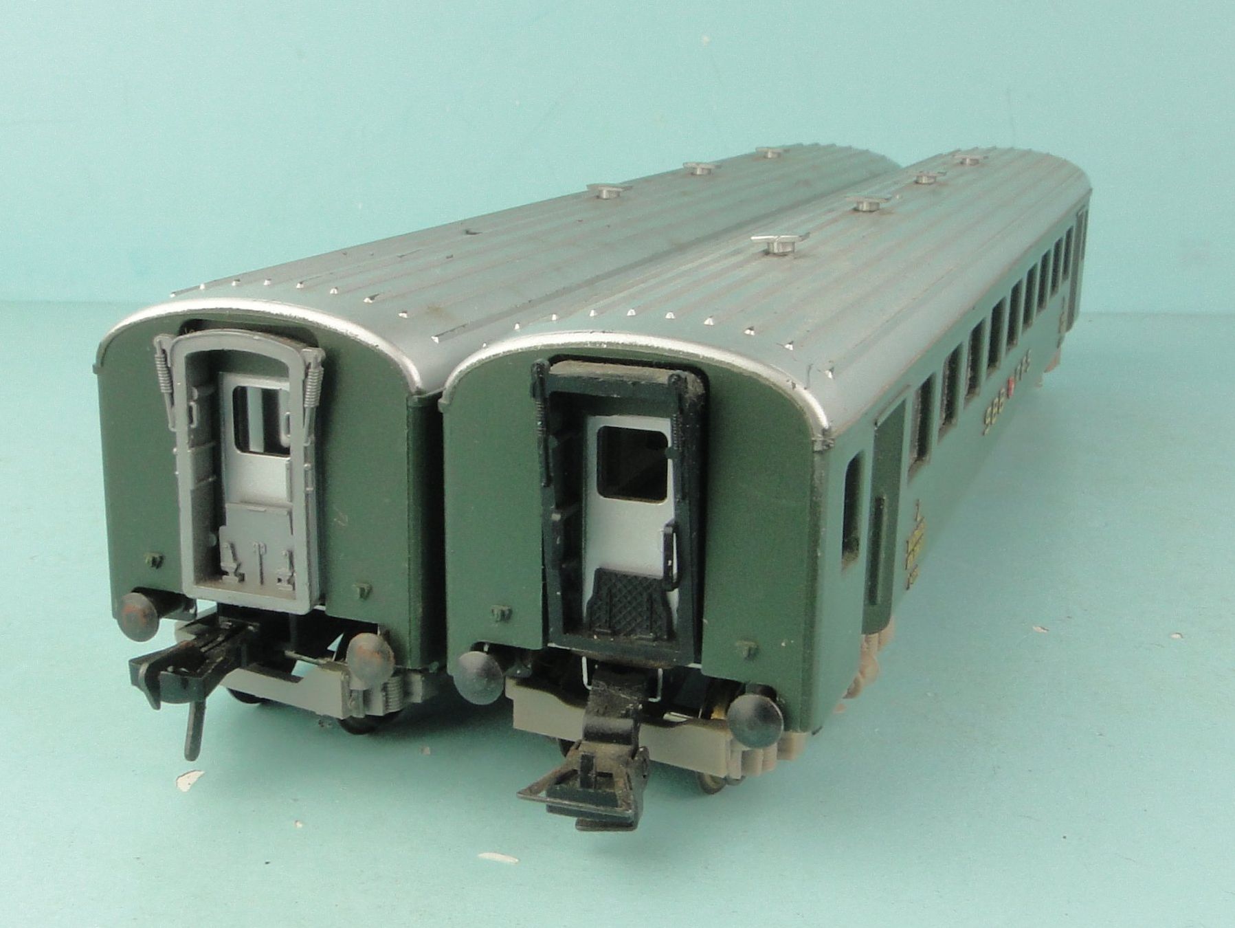 Fleischmann Modellini di ferrovie: Fleischmann 2 X 1416 SBB EW II – Usato da Bülach venduto da cann11 3