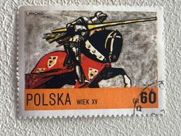 Polen Briefmarke