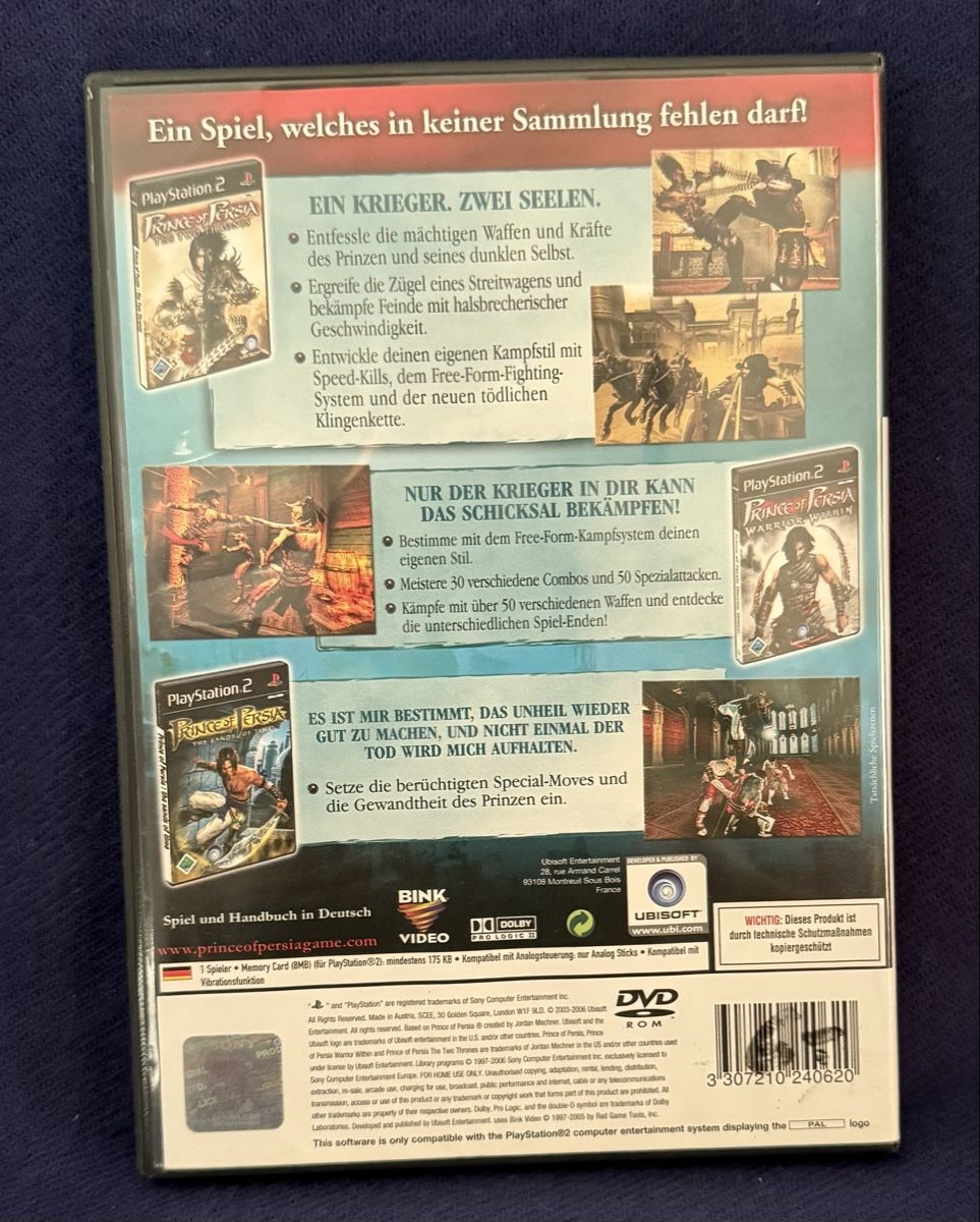 Sony Giochi: PS2 Prince of Persia Trilogy  – Usato da Opfikon venduto da Luis144 2