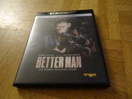 4K Ultra HD Blu-ray Better Man Robbie Williams