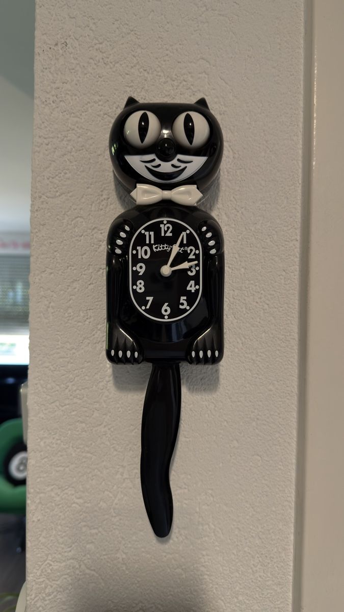 Orologi da terra & Orologi da parete: Kitty Cat Klock - Noir Classique - Taille S – Nuovo (secondo la descrizione) da Vevey venduto da diogodasilva_