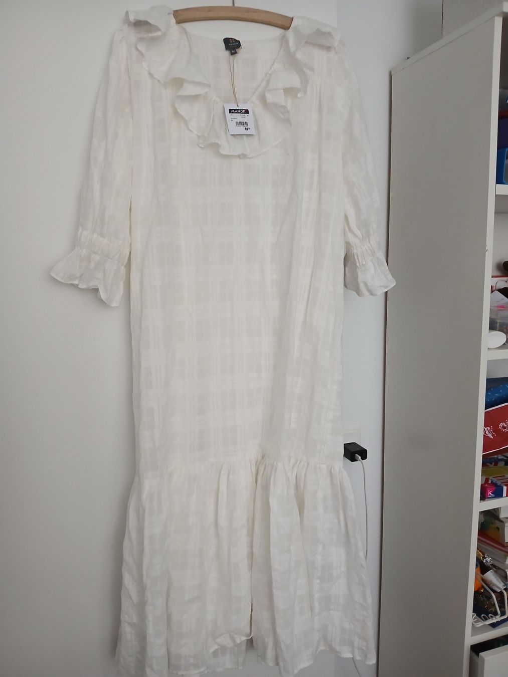 Vestiti: Sommerkleid im weiss – Nuovo e nell'imballaggio originale da Wettingen venduto da marlu17