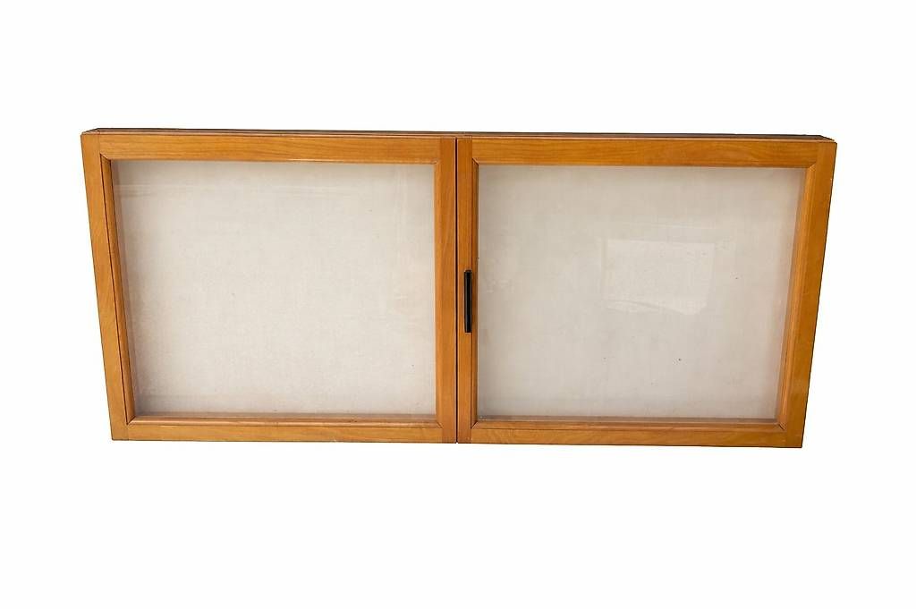 Vetrine: 4 petites vitrines murales en bois – Usato da Colombier NE venduto da Boy48