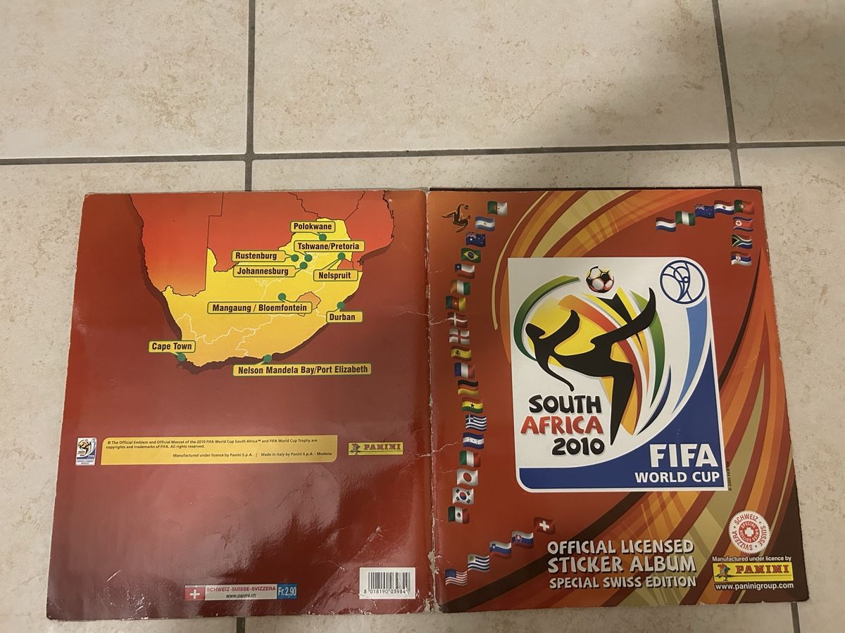 Panini Album: Panini Album Wm 2010 – Usato da Binningen venduto da Flagello