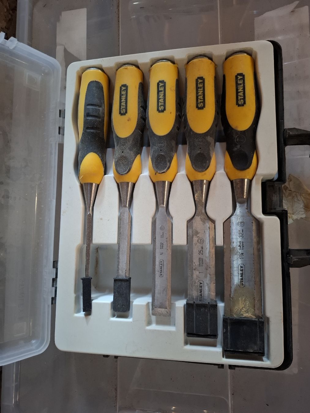 Alle Werkzeuge: Stechbeitel 5-teilig – Gebraucht aus St. German von Neuwelt